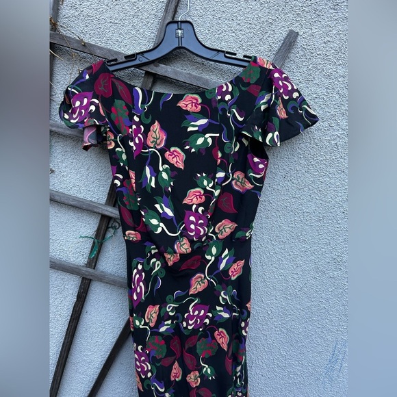 SALONI Daphne Floral Silk Maxi Dress - Picture 4 of 10